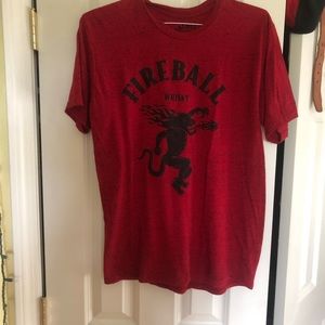 Fireball Whiskey oversized tshirt!